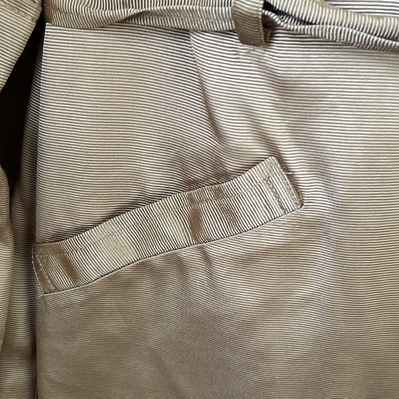 Gold Trench Coat Vintage Willi Smith Evening Prom Size M - Picture 3 of 9